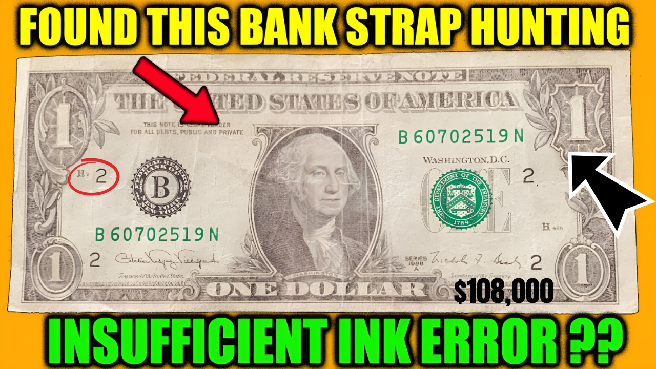 Rare $1 Bill With Binary Code 01011010 Sells for $108,000